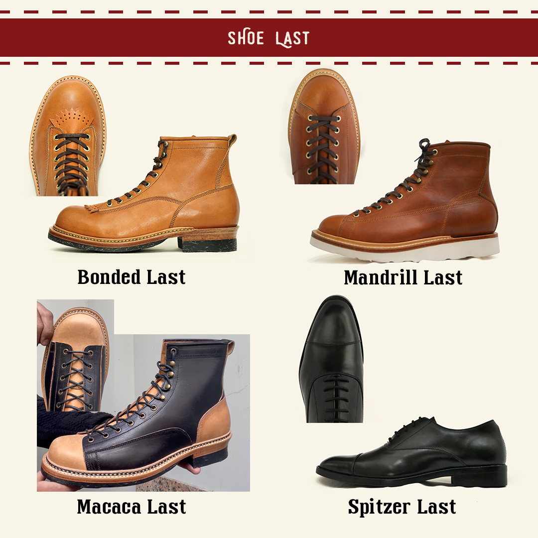 Jakkrabbits Made To Order Custom Boots Shoe Last Options