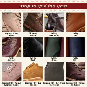 Jakkrabbits Made To Order Custom Boots Upper Leather Options