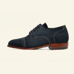 Navy Chamois RO Derby Shoes