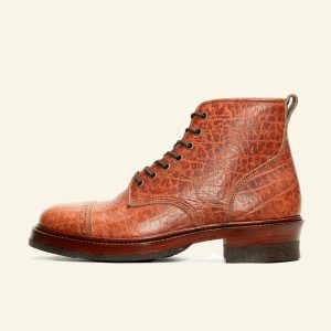 English Tan Elefanten Officer Boots