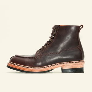 Dark Snuff Oiled Shoulder Balmoral Boots